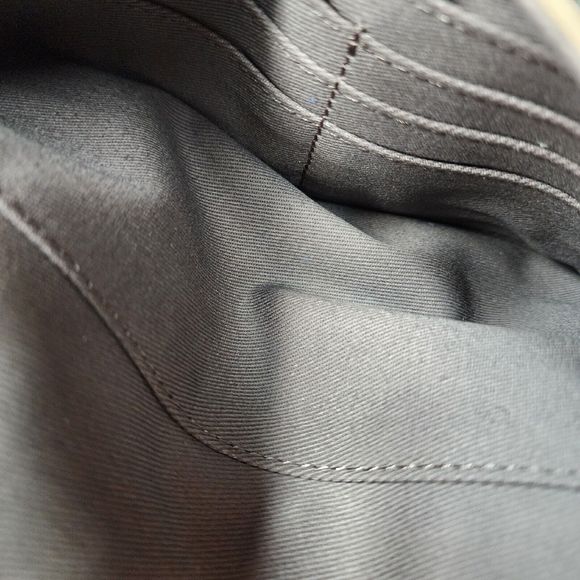 LOGO by Lori Goldstein NWT Leather Envelope Pouch with RFID Sea Blue - Picture 11 of 13